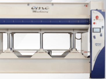 Вид станка OMC PL 90s  спереди