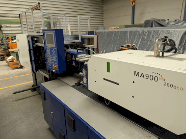 Вид станка HAITIAN MA900 II eco спереди