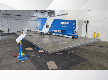 Вид станка BOSCHERT Multipunch 1500 x 3000  спереди