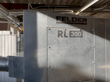 Вид станка FELDER FELDER RL 300 спереди