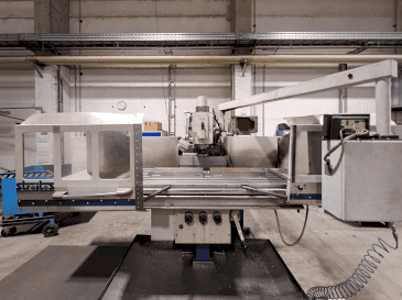 Вид станка TOS FGS63T Plus  спереди