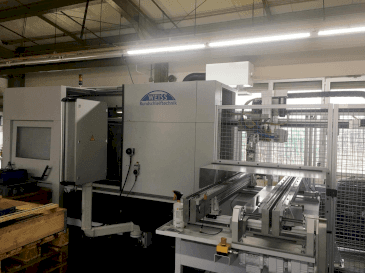 Вид станка WEISS Rundschleiftechnik K52 спереди