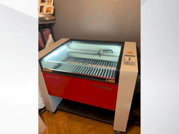 Вид станка Trotec Speedy 360 спереди