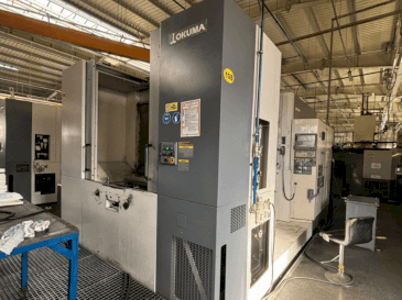 Вид станка Okuma MA 600 HB спереди