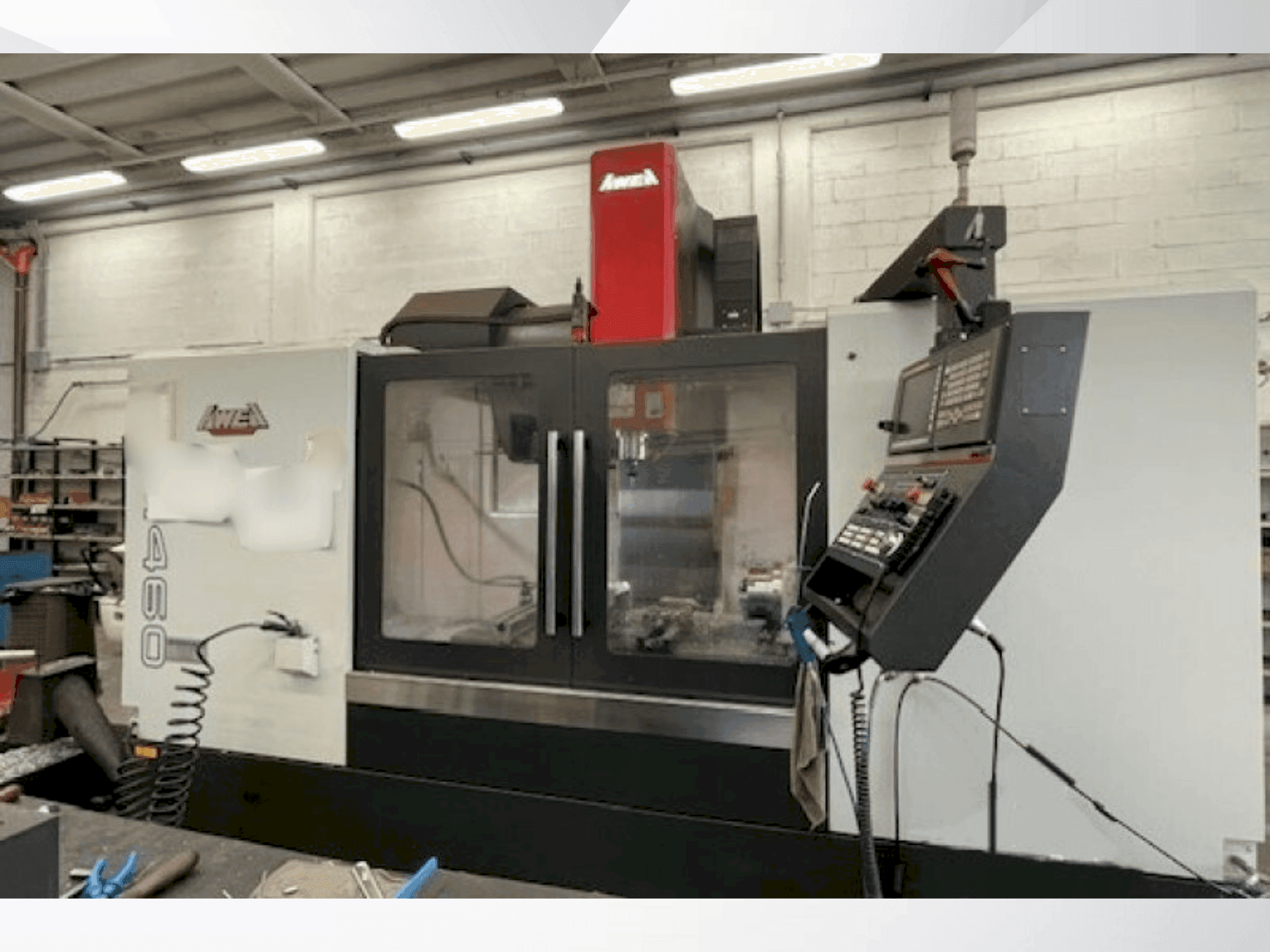 Вид станка AWEA AF 1460 спереди