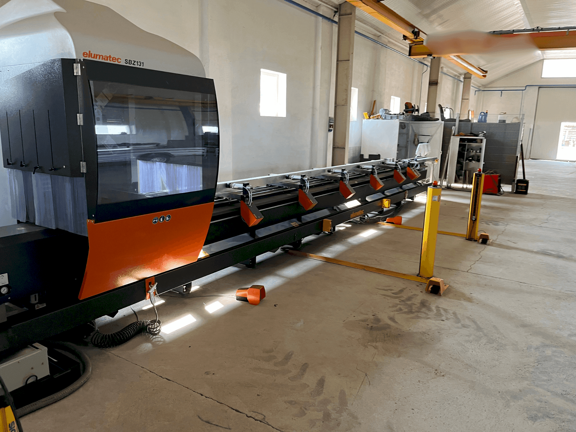 Вид станка Elumatec SBZ 131 спереди