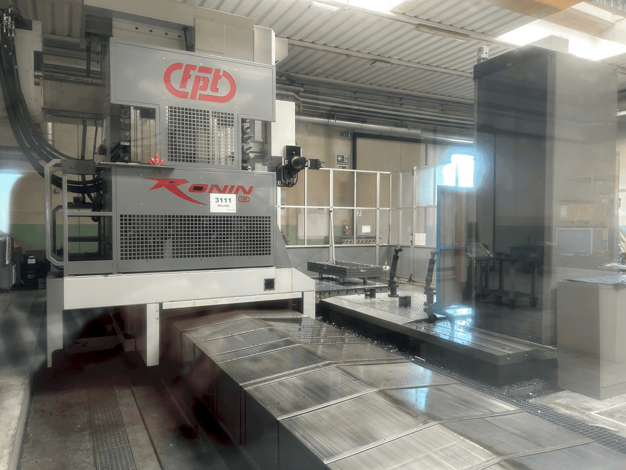 Вид станка FPT Ronin спереди