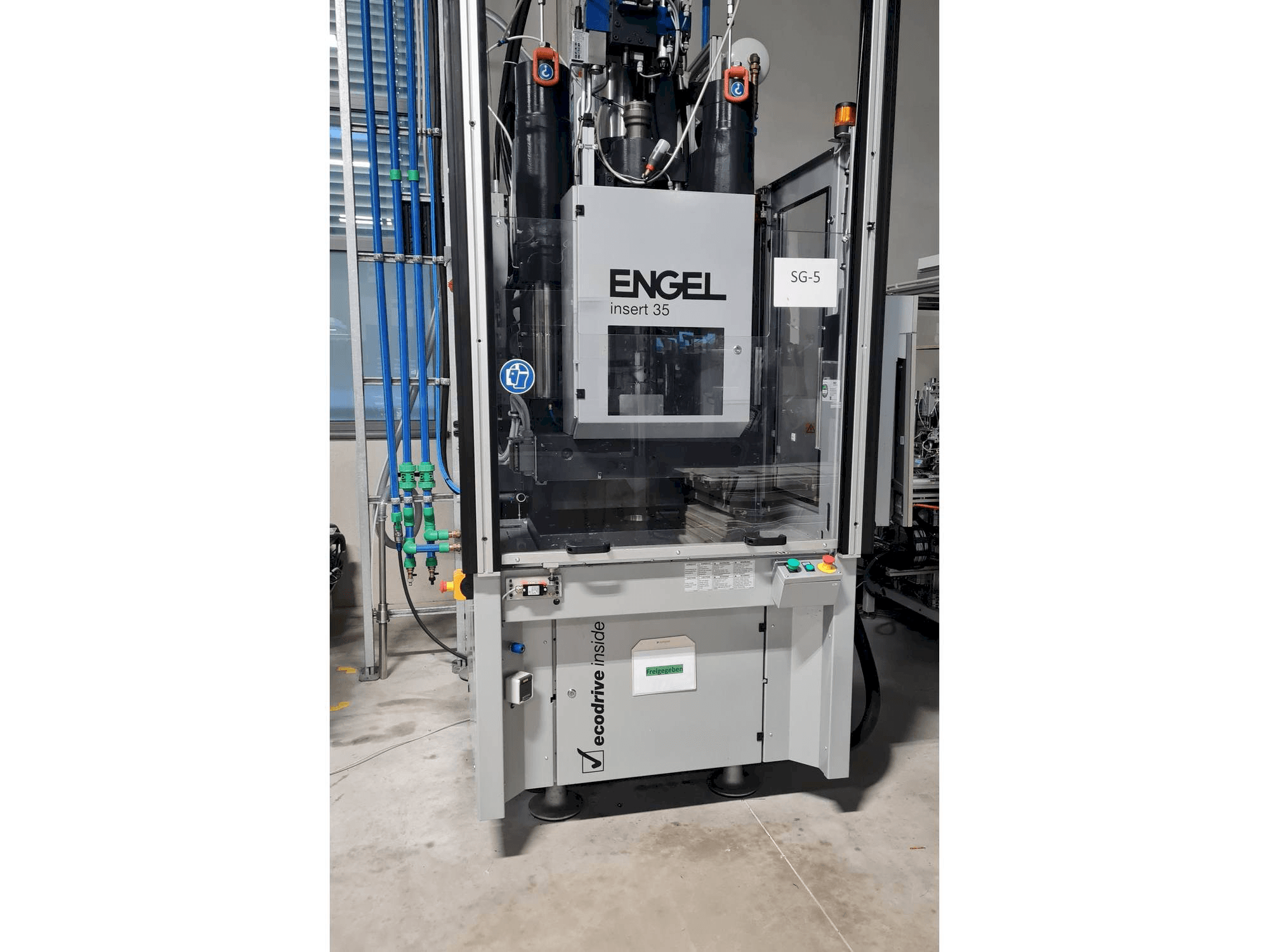 Вид станка Engel insert 60V-35 single XS ecodrive спереди