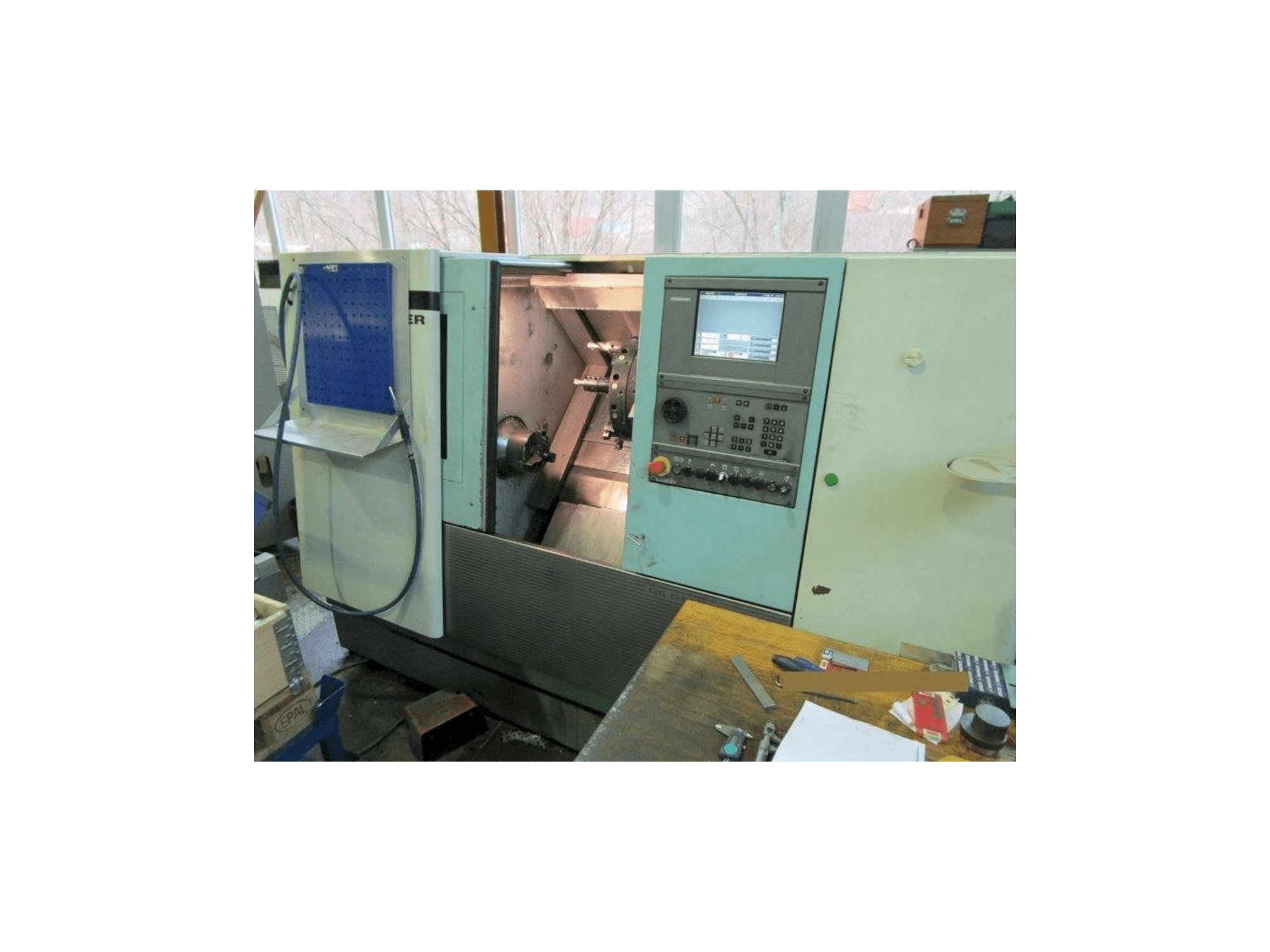 Вид станка Gildemeister CTX 310 V3 спереди
