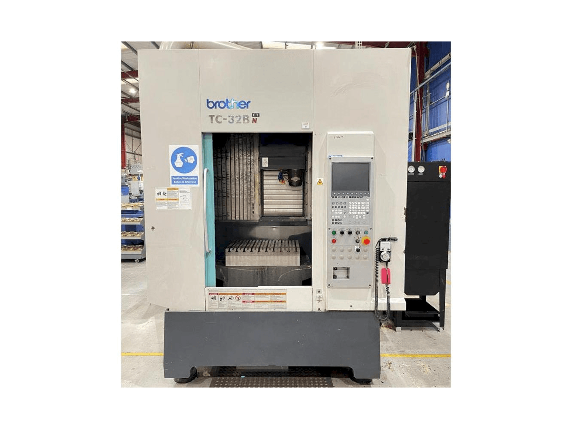 Вид станка Brother TC-32BN FT спереди