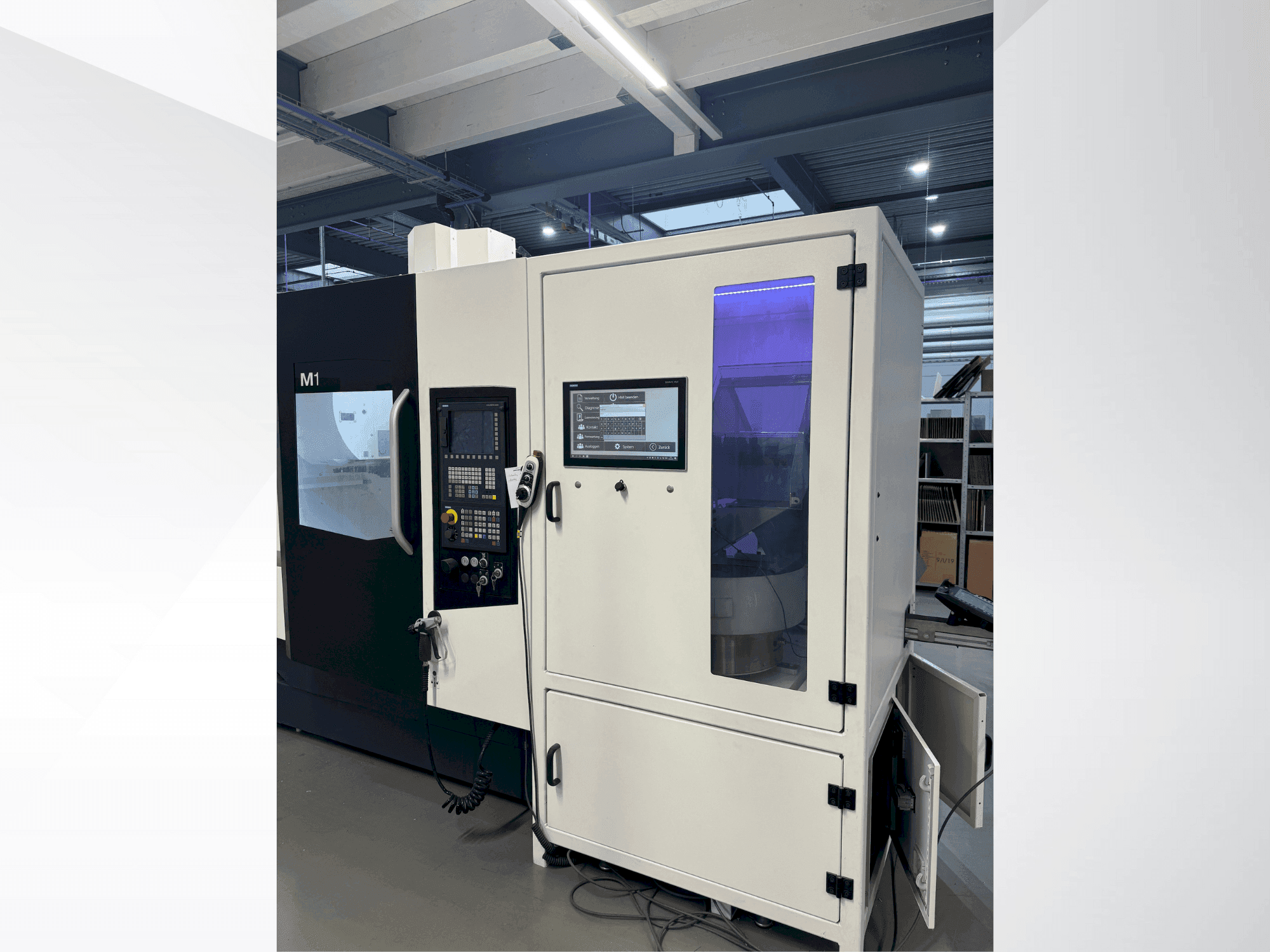 Вид станка DMG M1 спереди