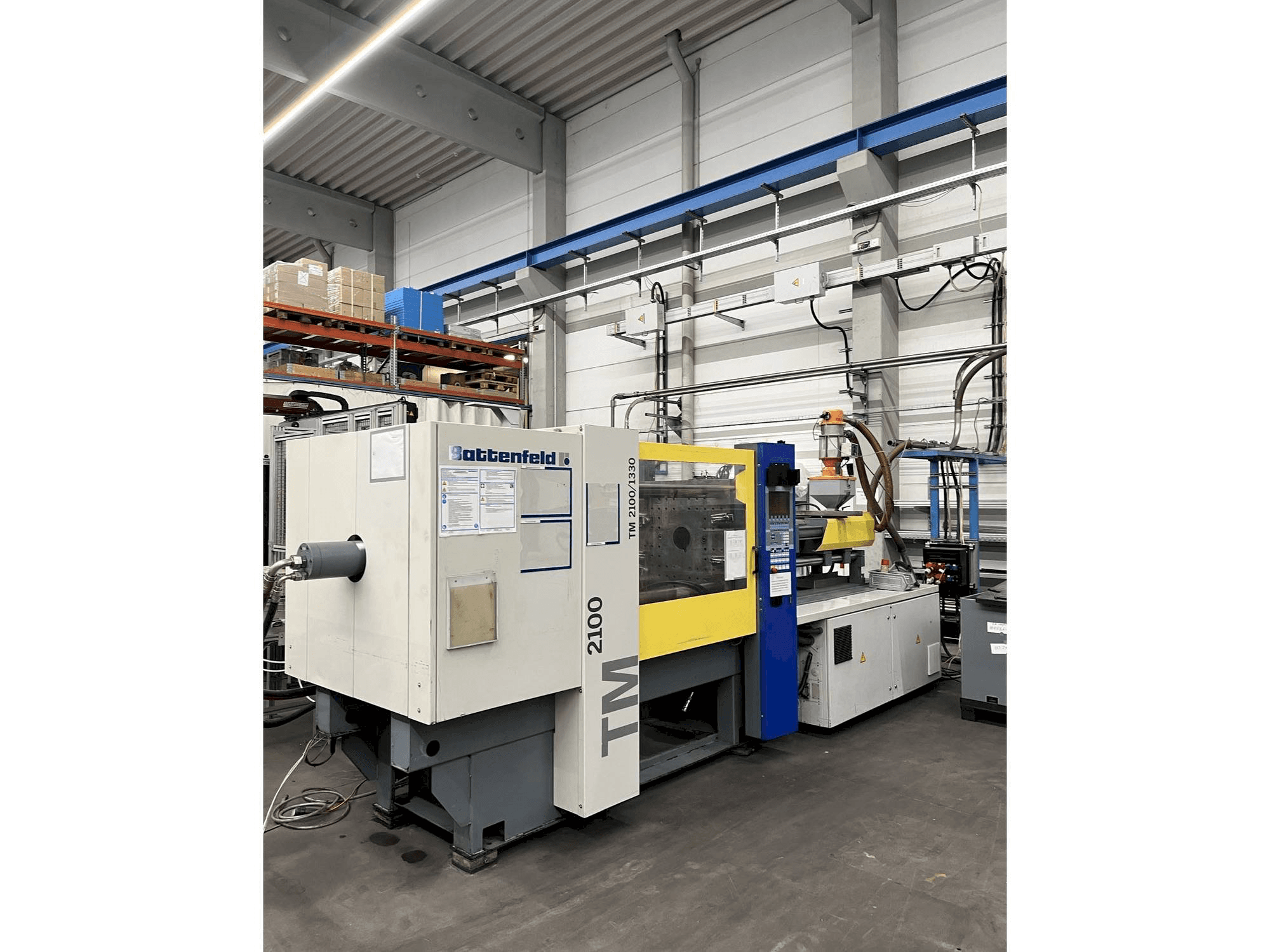Вид станка Battenfeld TM2100/1300 спереди