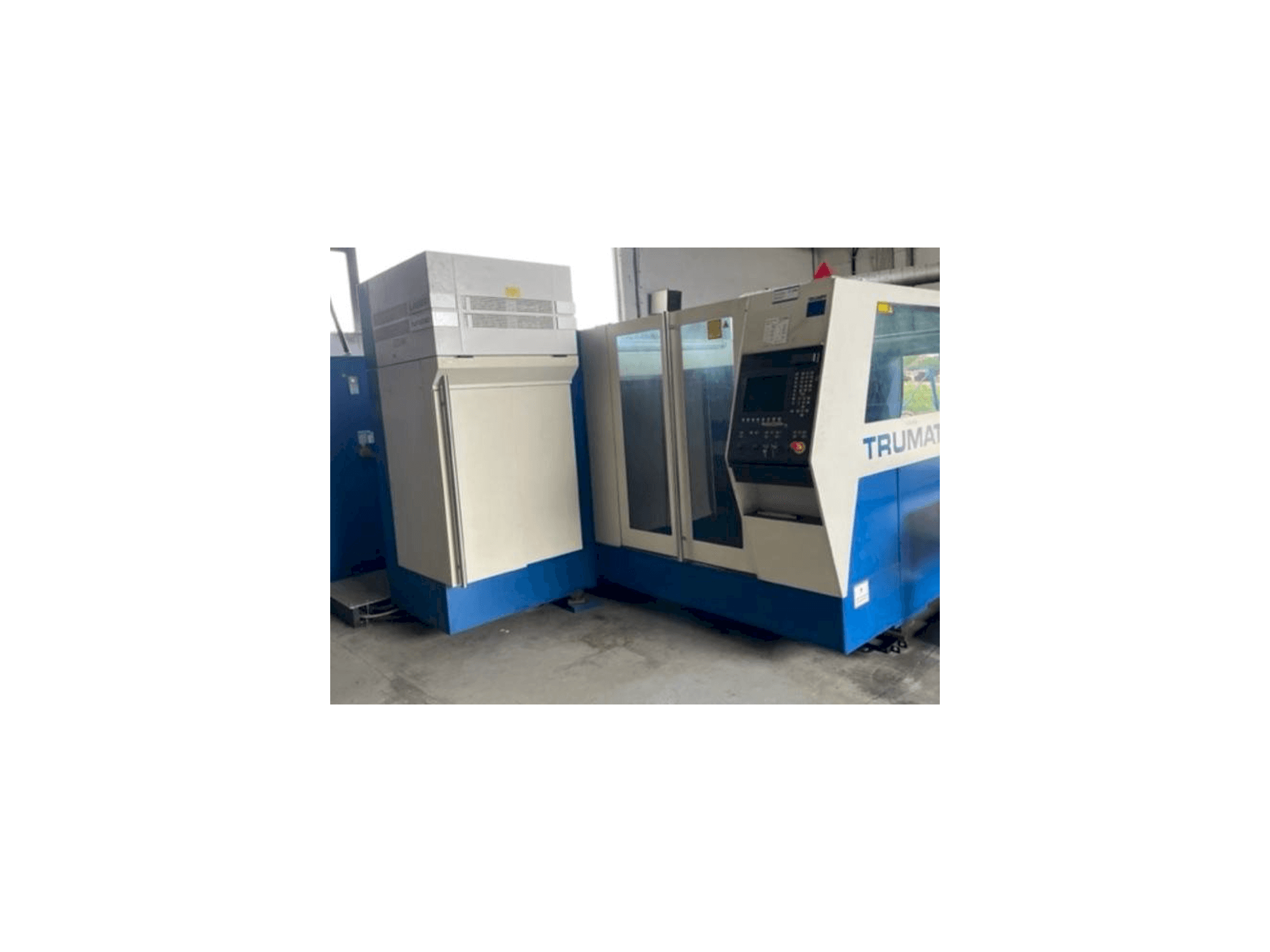 Вид станка TRUMPF Trumatic L3050 спереди