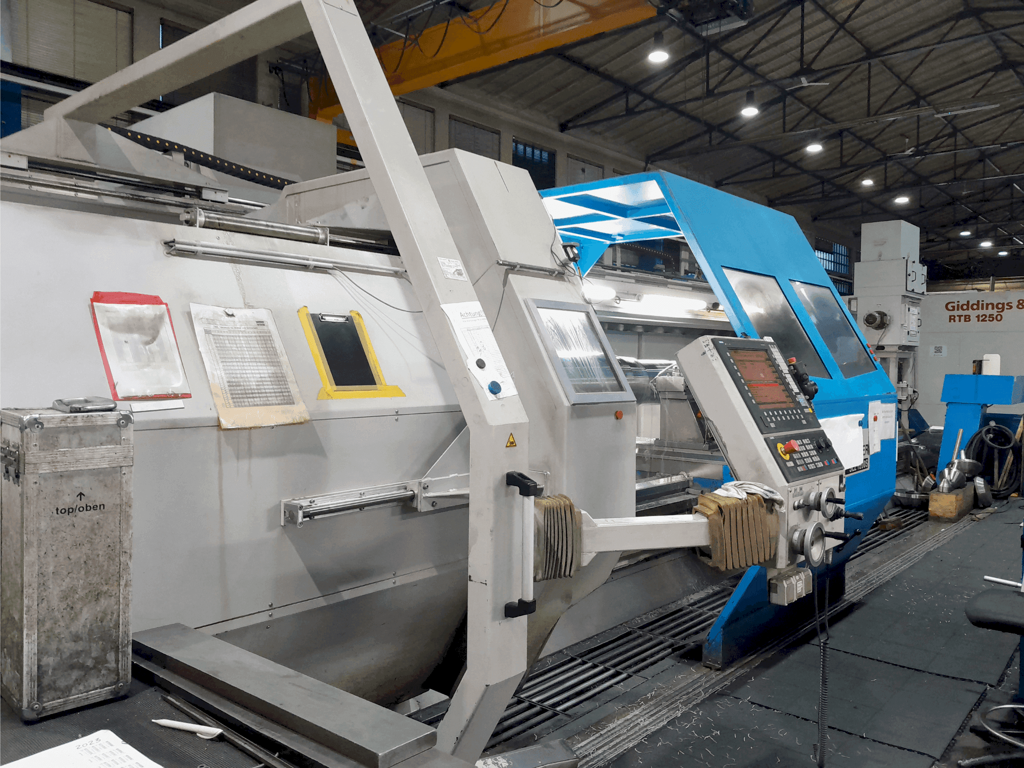 Вид станка SEIGER SLZ 1200S спереди