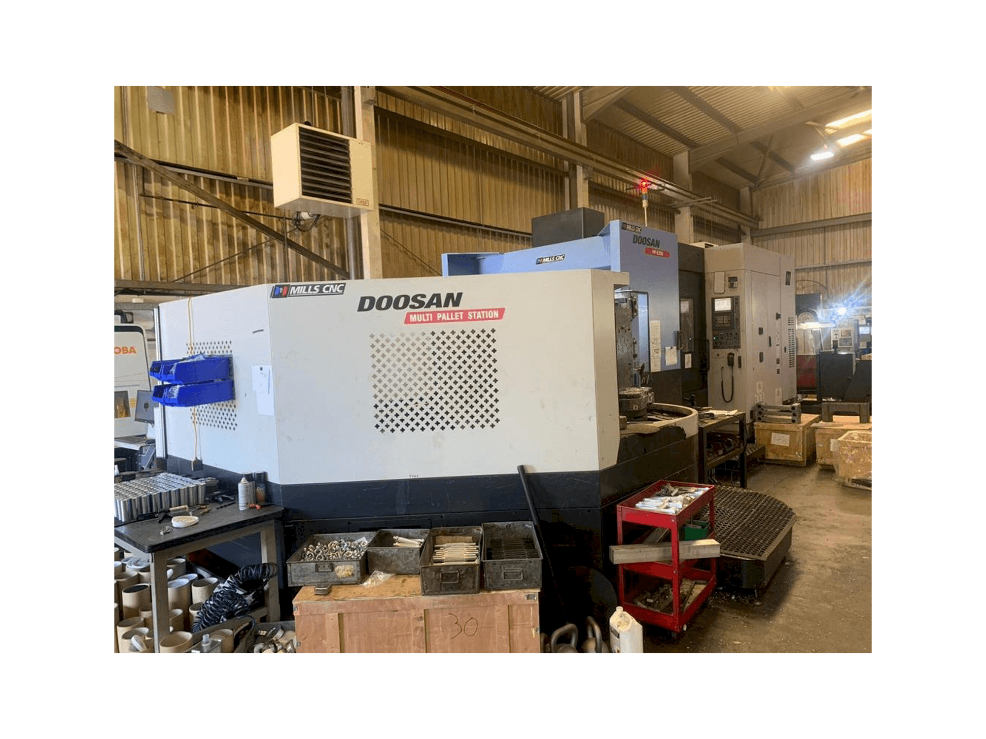 Вид станка Doosan HP 6300 спереди