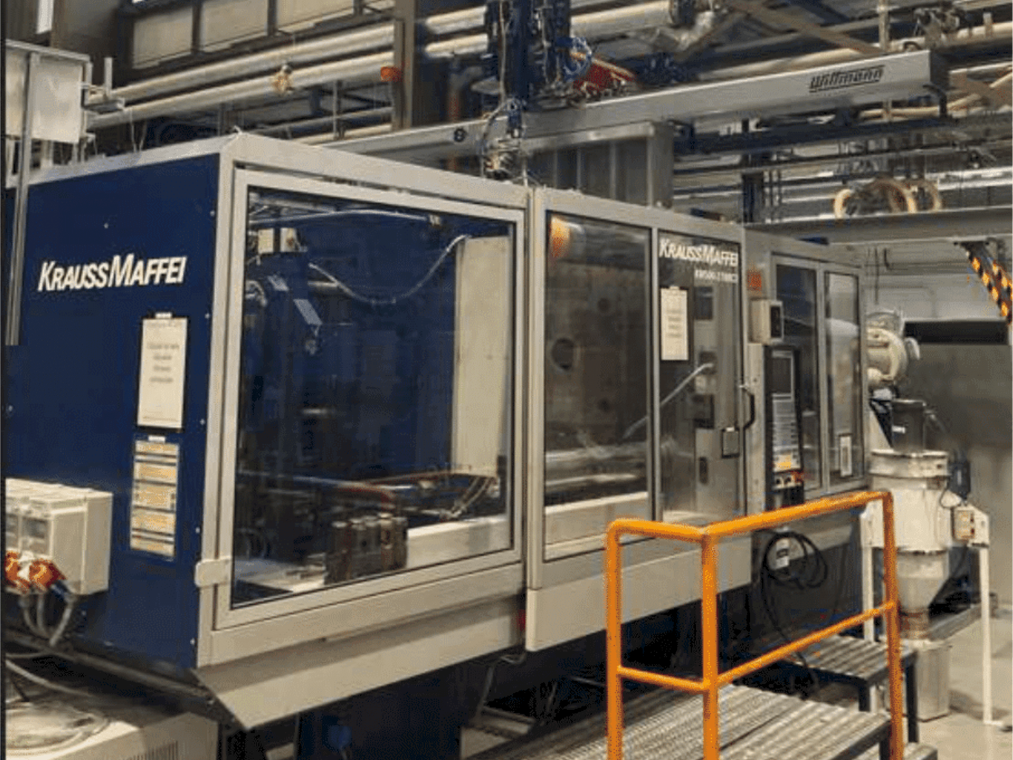 Вид станка Krauss Maffei KM 500-2700 C2 спереди