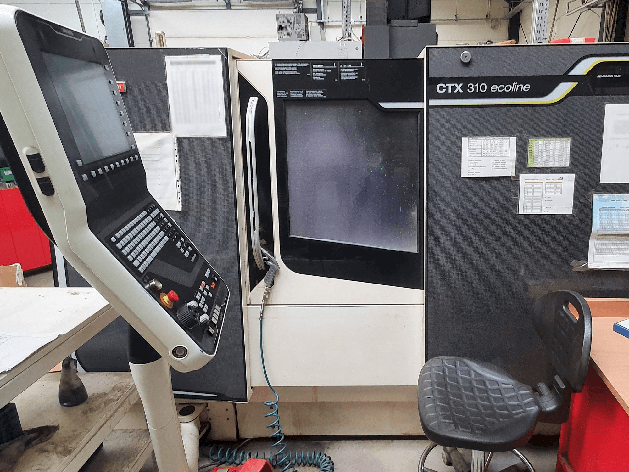 Вид станка DMG MORI SEIKI CTX спереди
