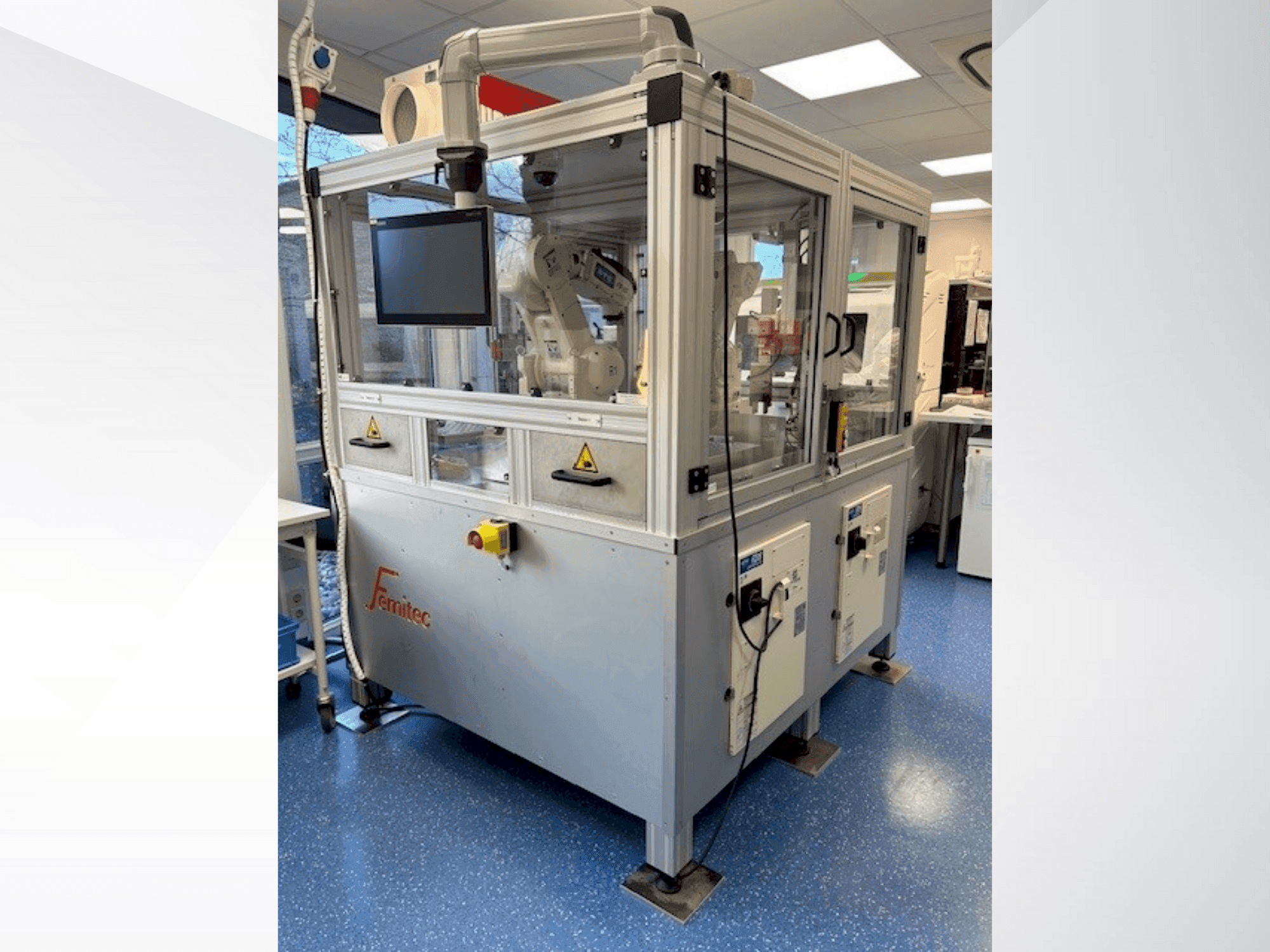 Вид станка FEMITEC 134101 спереди