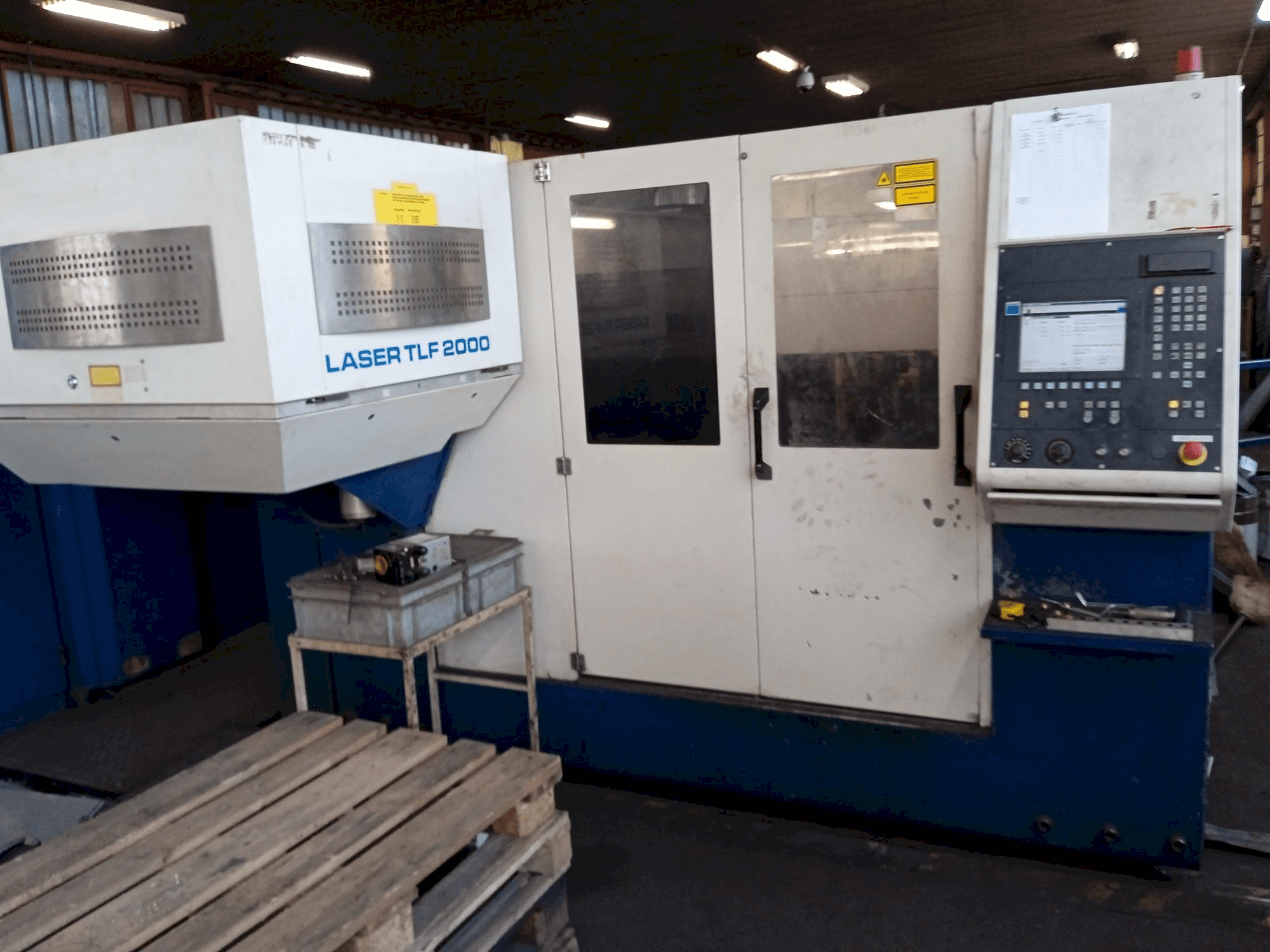 Вид станка Trumpf Trumatic L 3030 спереди