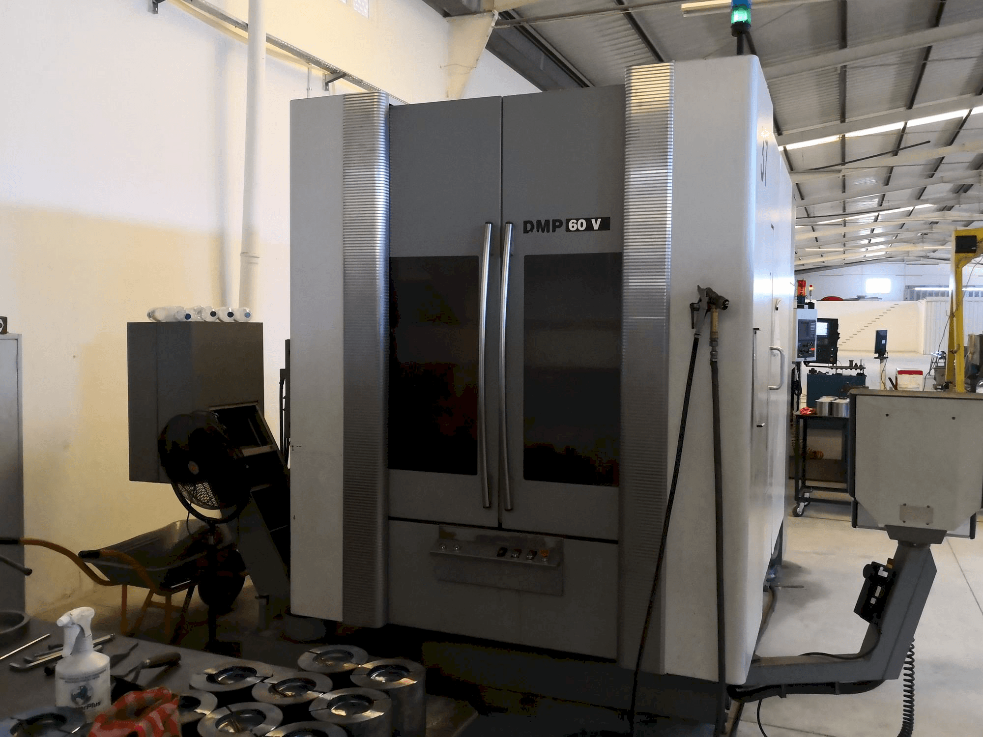 Front view of DECKEL MAHO DMP 60V machine