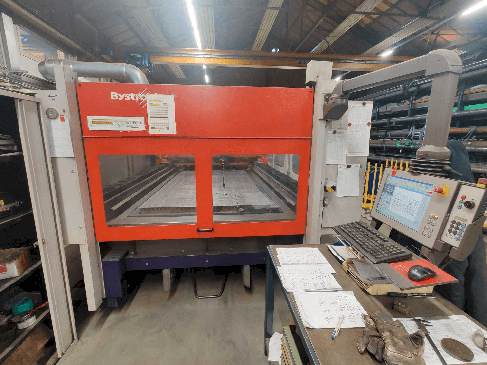 Вид станка Bystronic Bysprint 3015 спереди