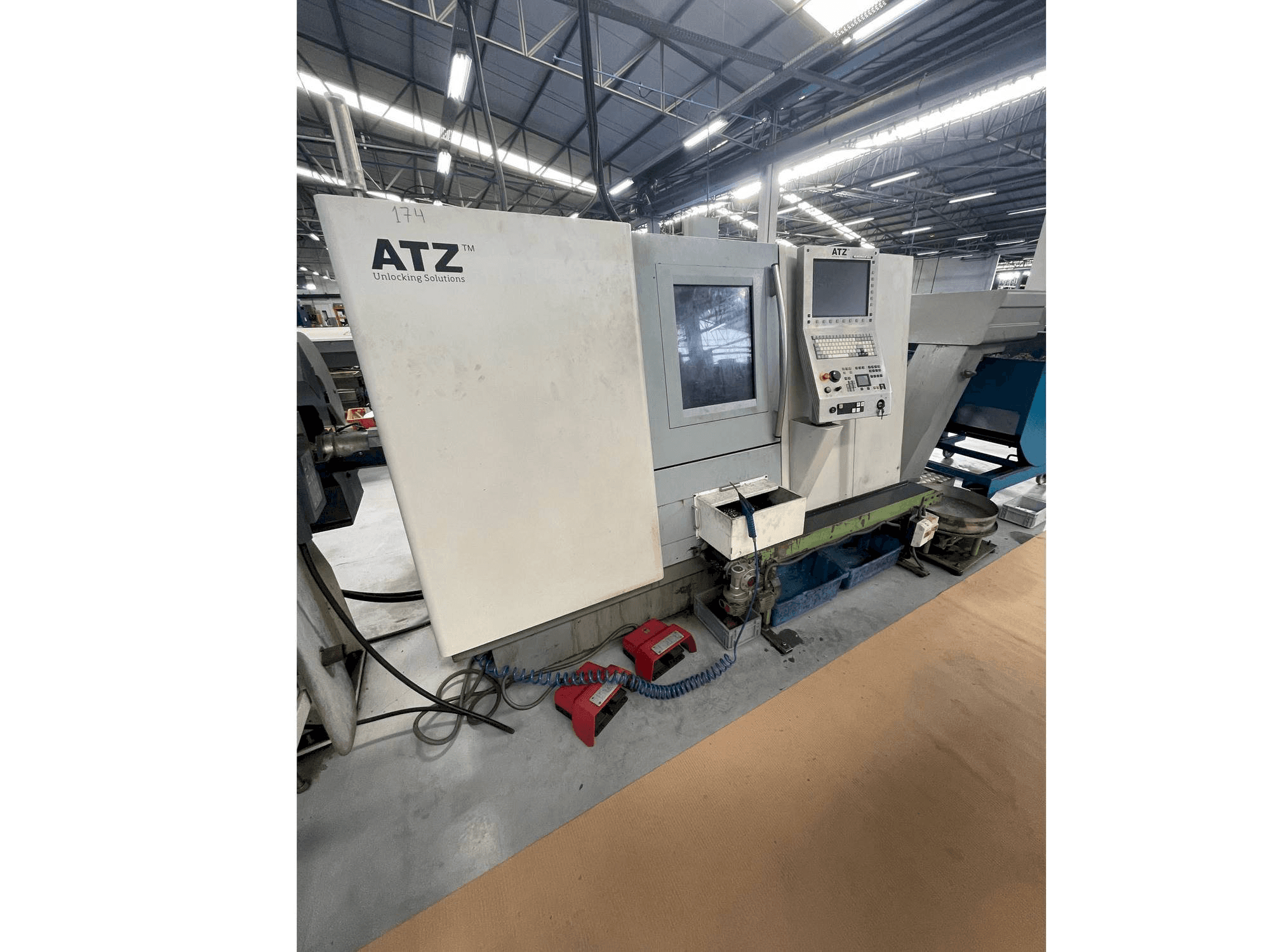 Вид станка Gildemeister CTX 310 V6 спереди