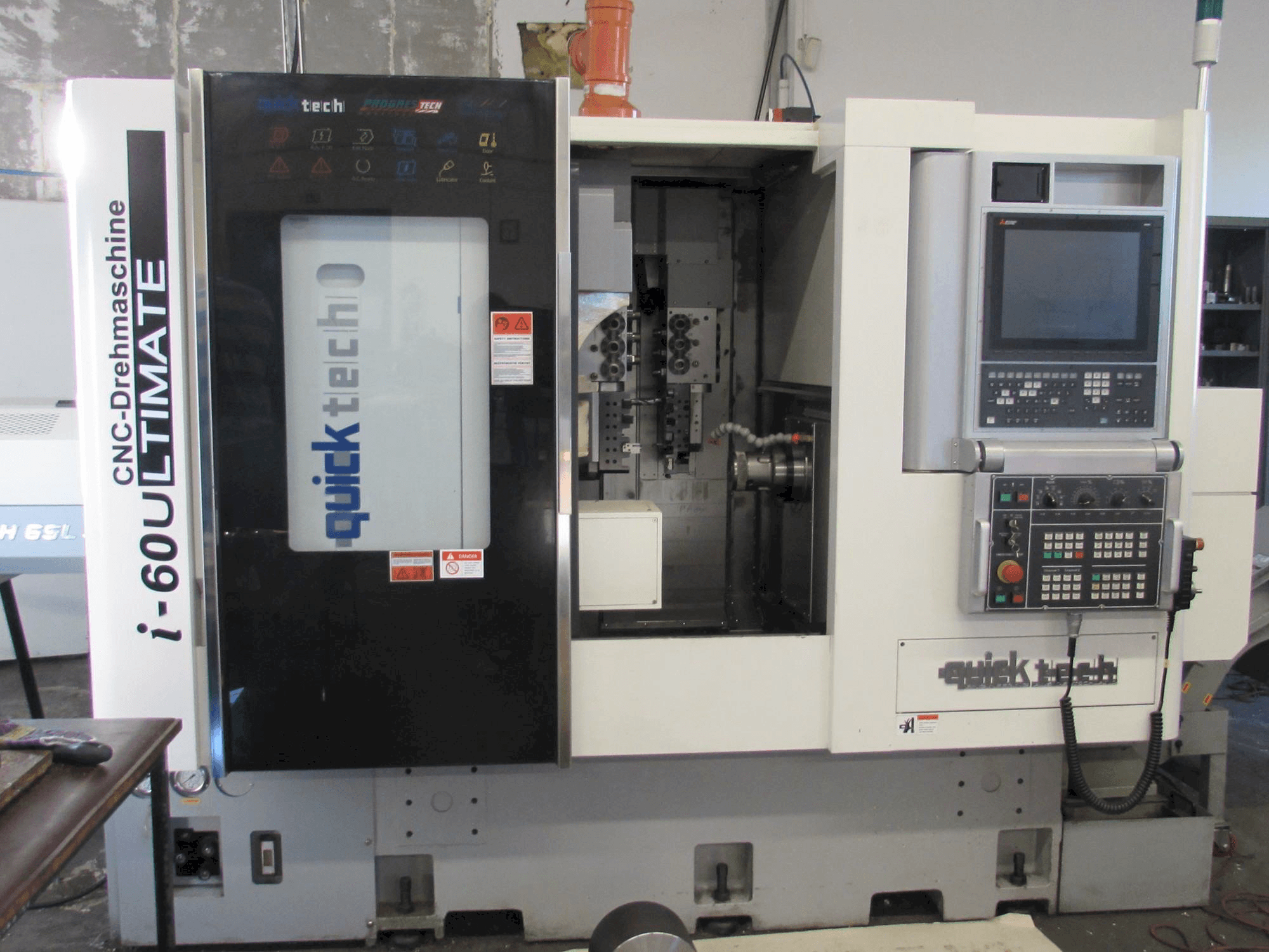 Front view of Quick-Tech I-60U machine