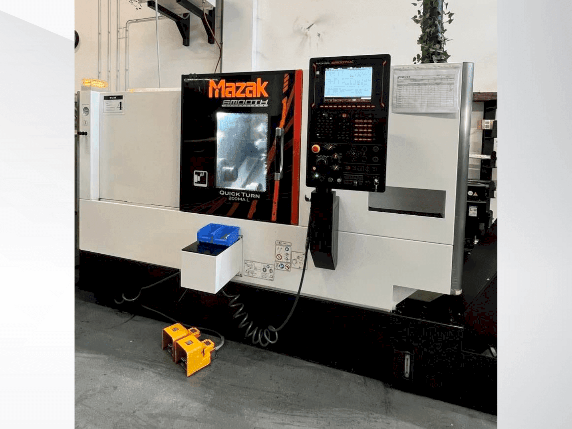 Вид станка Mazak Quick Turn 200MA L спереди