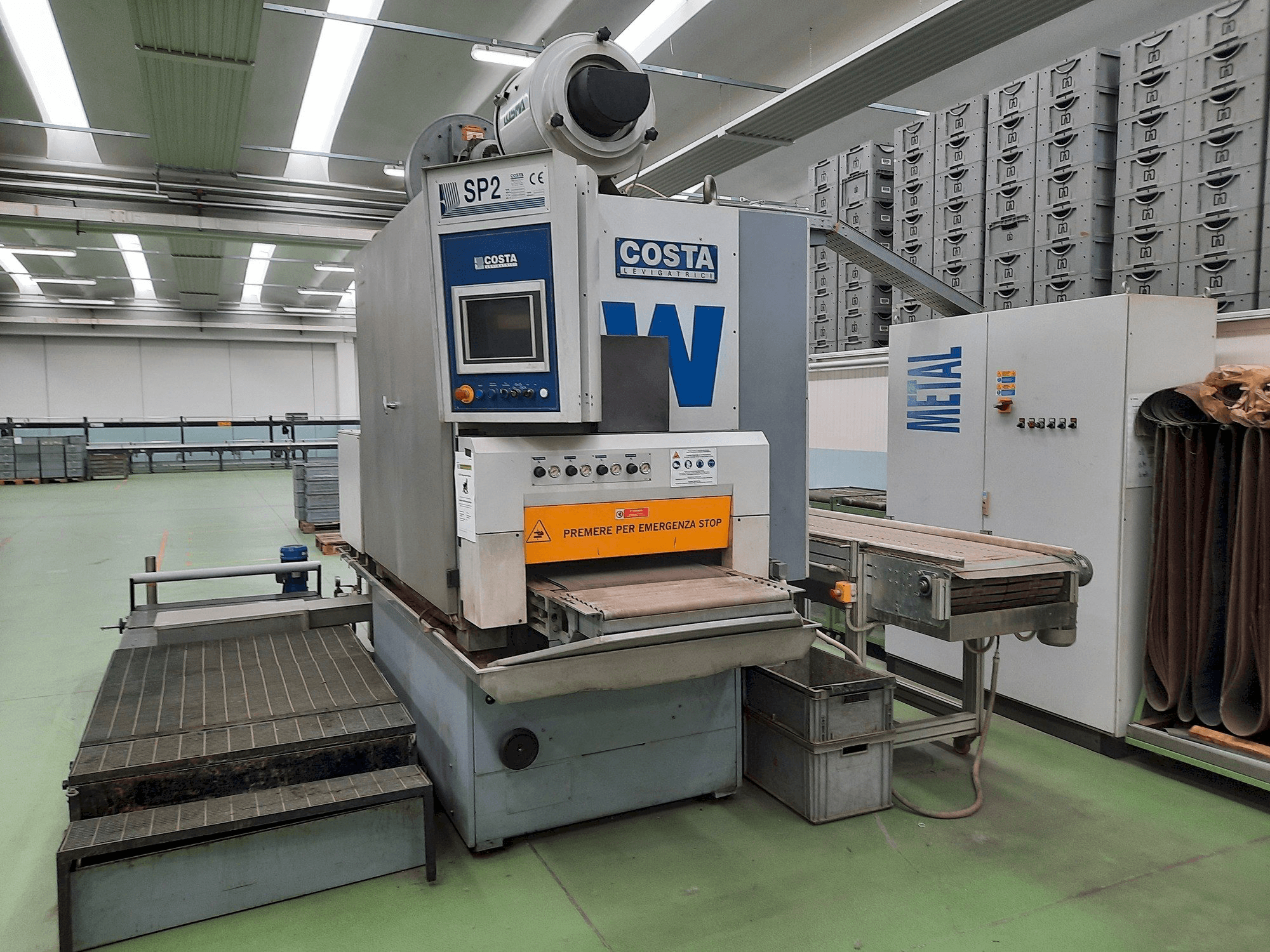 Вид станка Costa CCCC 600 спереди