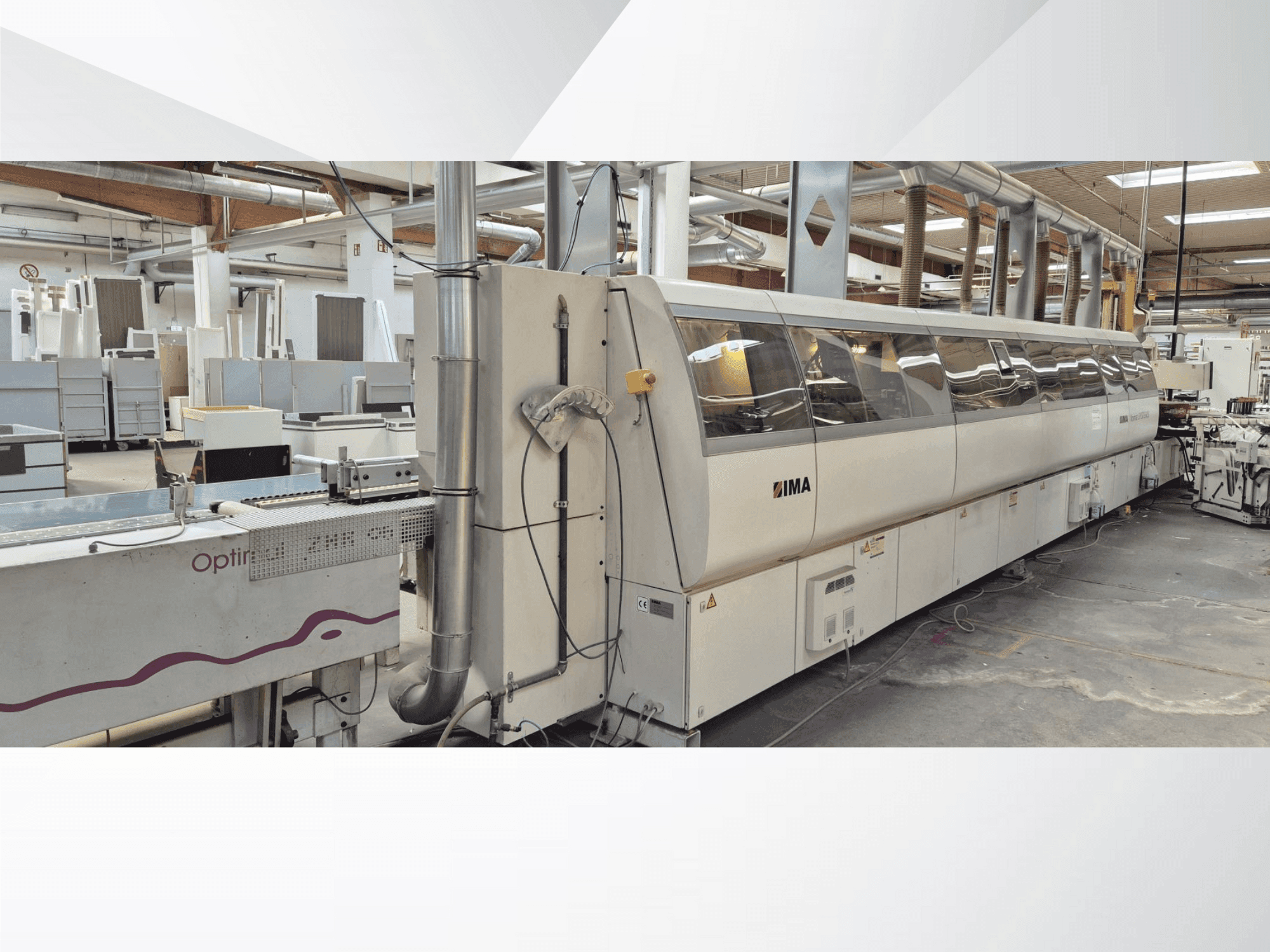 Вид станка IMA Novimat Systems I/R75/1000 спереди