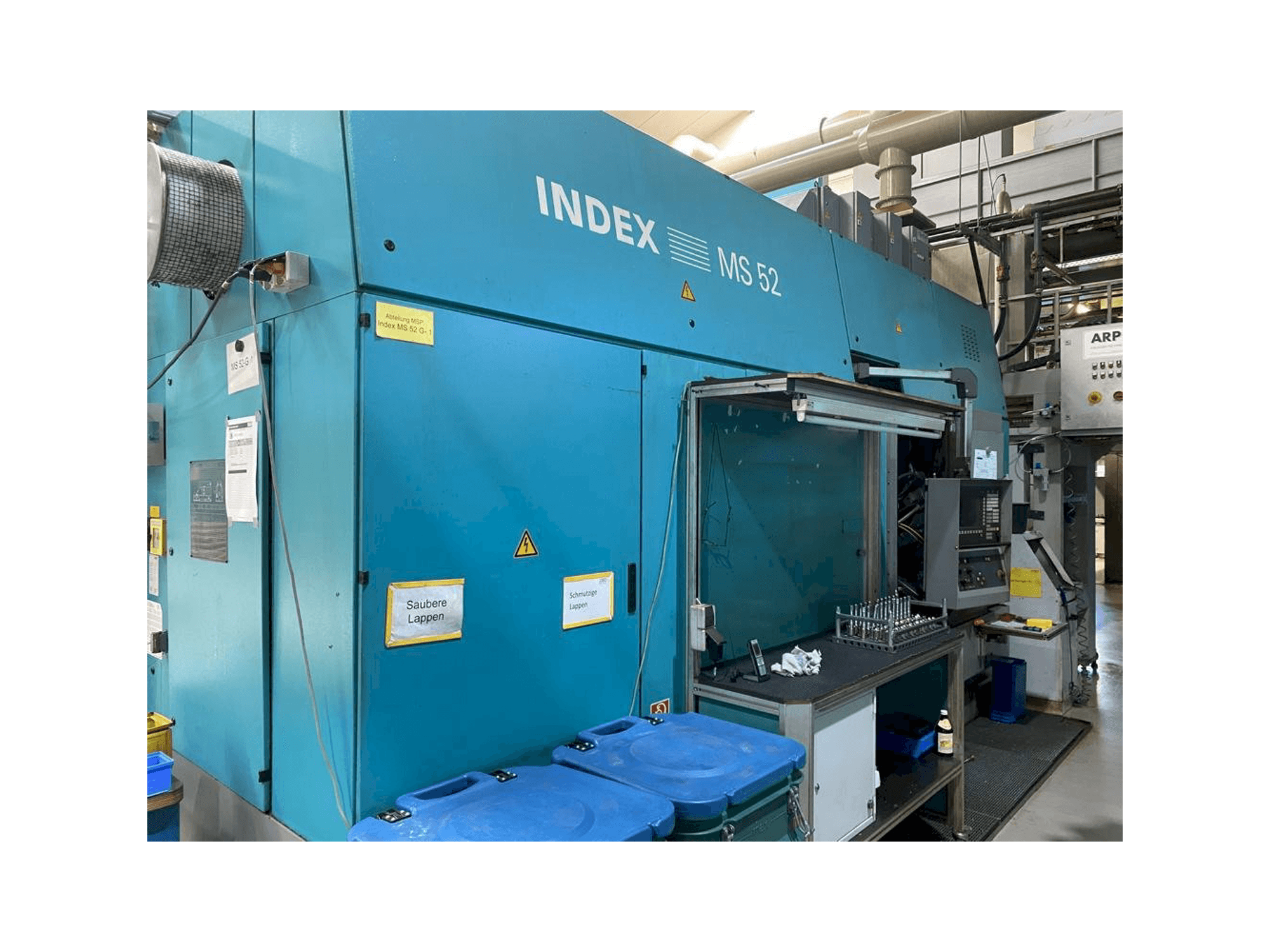 Вид станка Index MS 52 G спереди