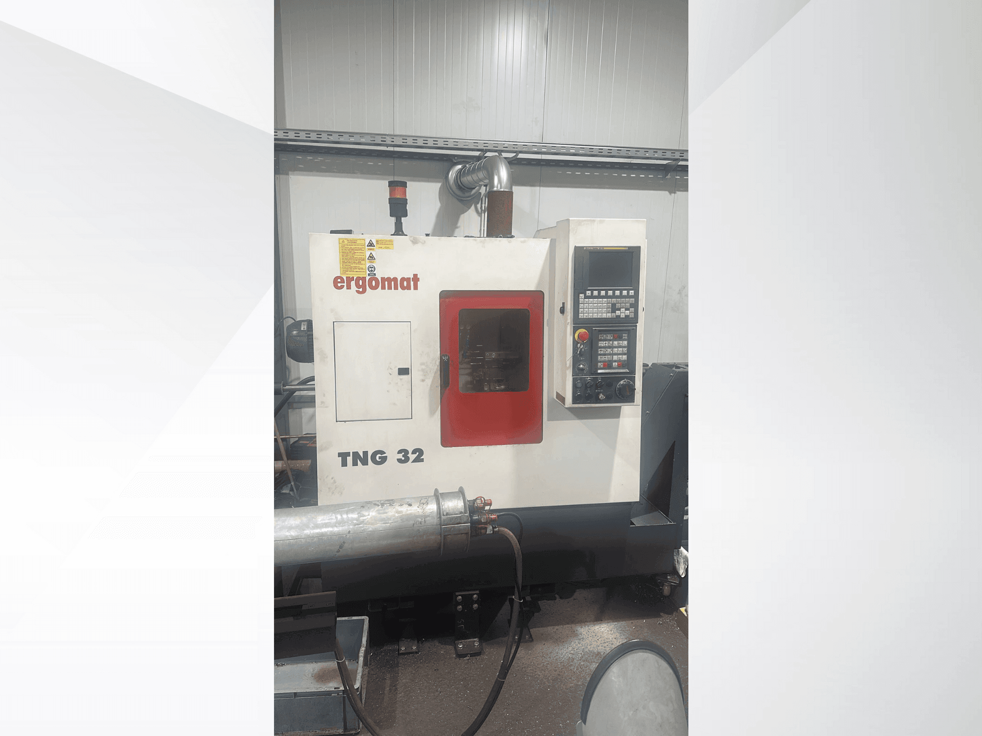 Вид станка ERGOMAT TNG 32 спереди