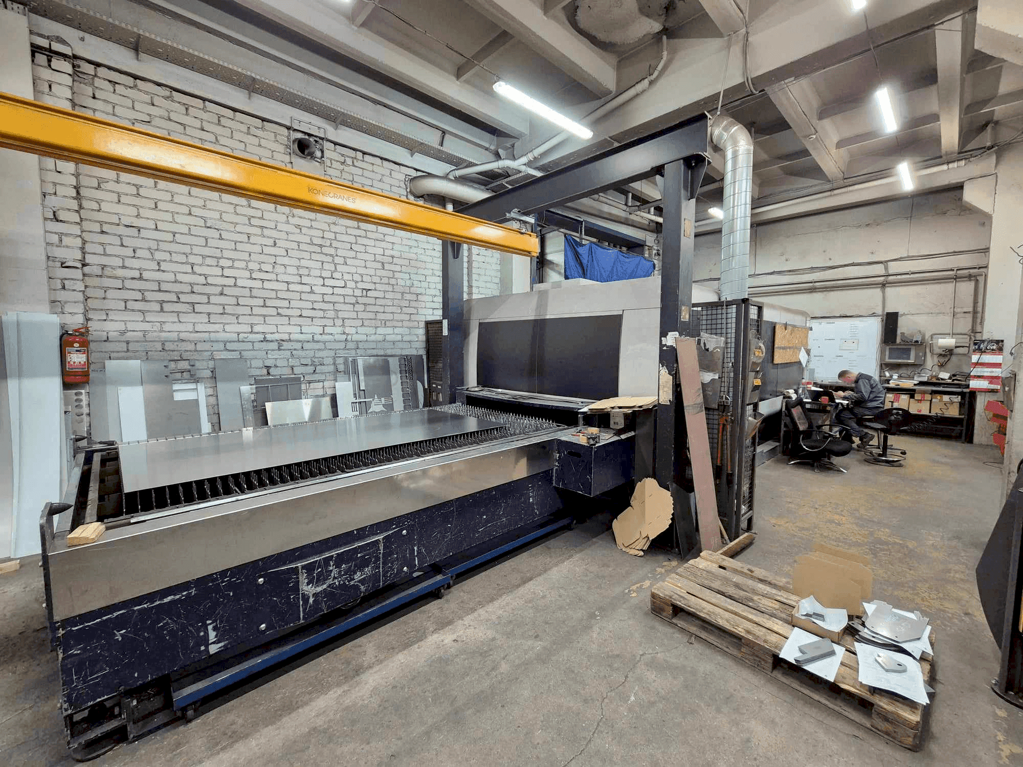 Вид станка Bystronic BySprint Fiber 3015 (2012) спереди
