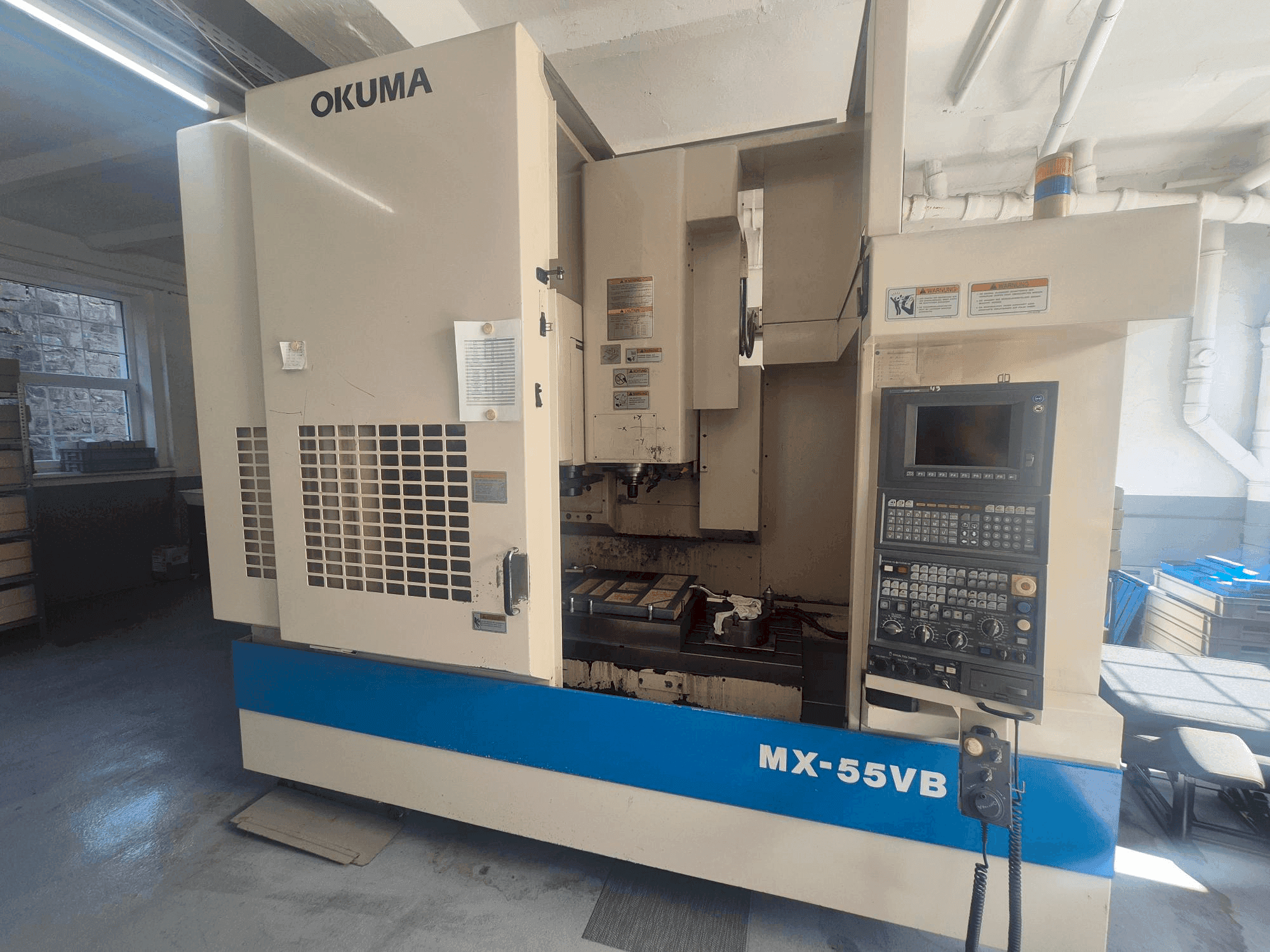 Вид станка Okuma MX-55VB спереди