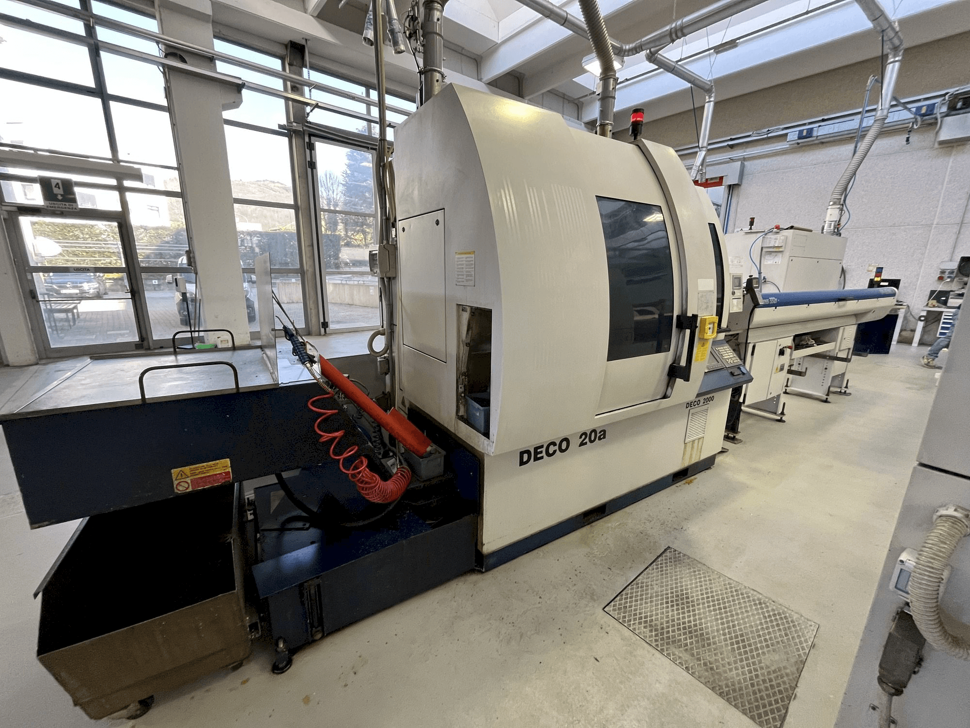 Вид станка TORNOS DECO 20A спереди