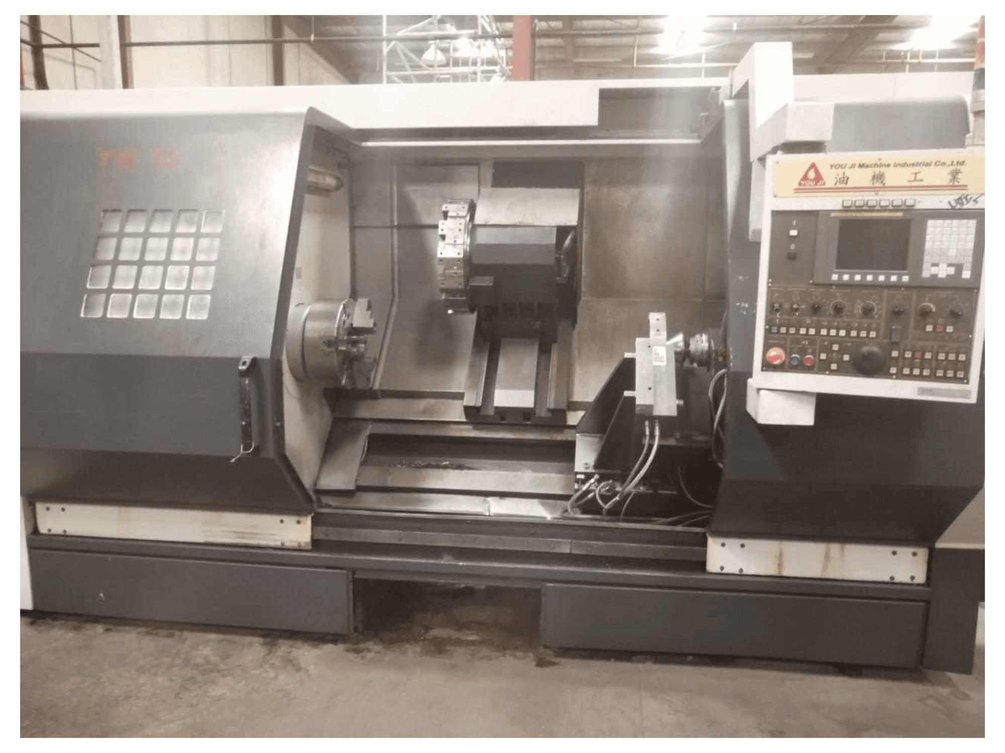 Вид станка YOU JI YH-36/135 спереди