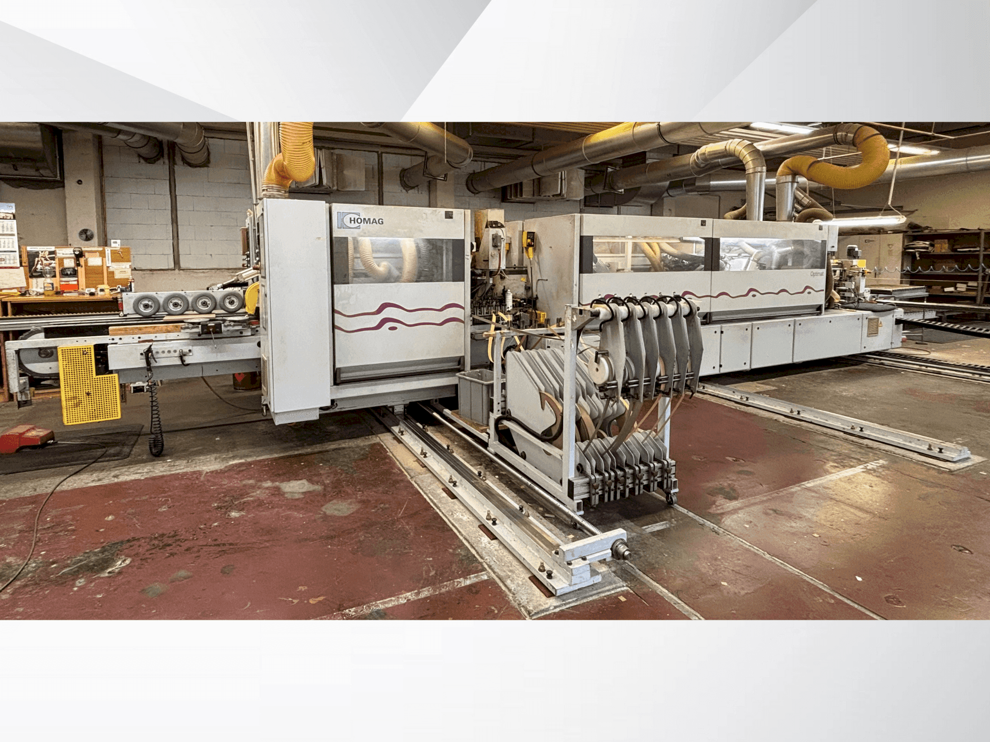 Вид станка HOMAG Optimat KF 26/8/A3/25 спереди