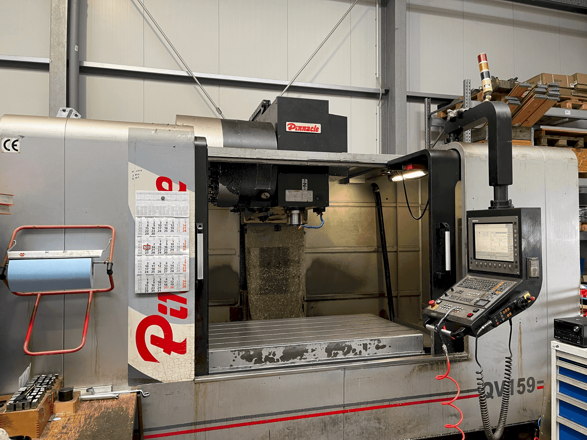 Вид станка Pinnacle QV 159 спереди