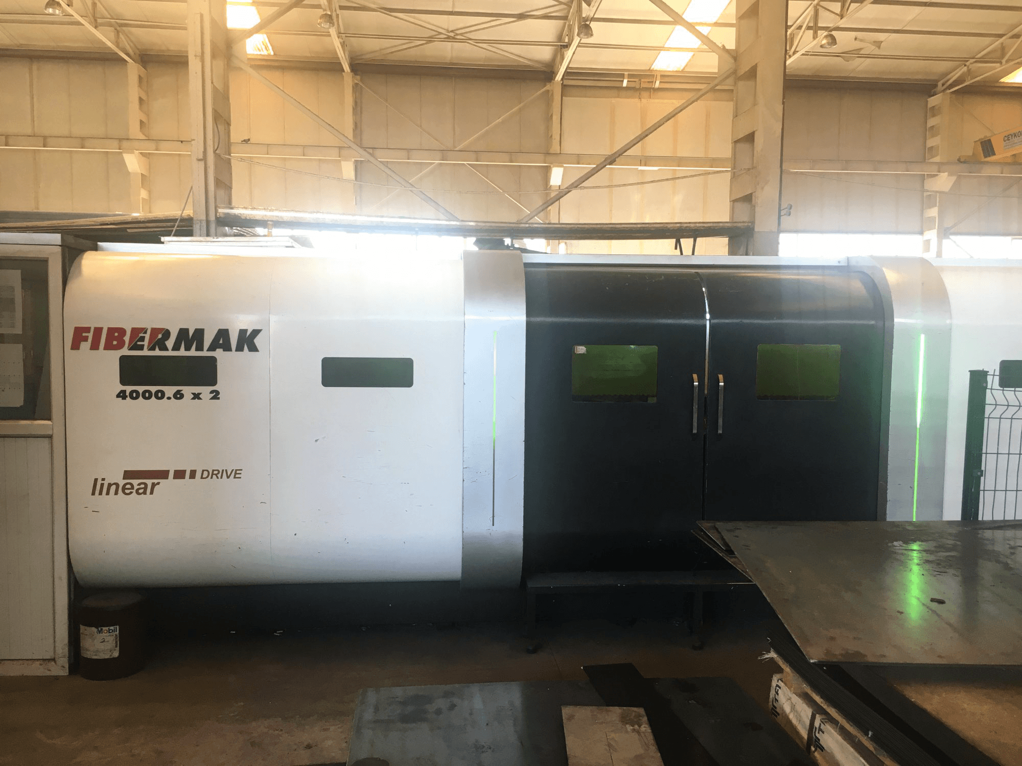 Front view of ERMAKSAN EFB 4000 6x2 Machine