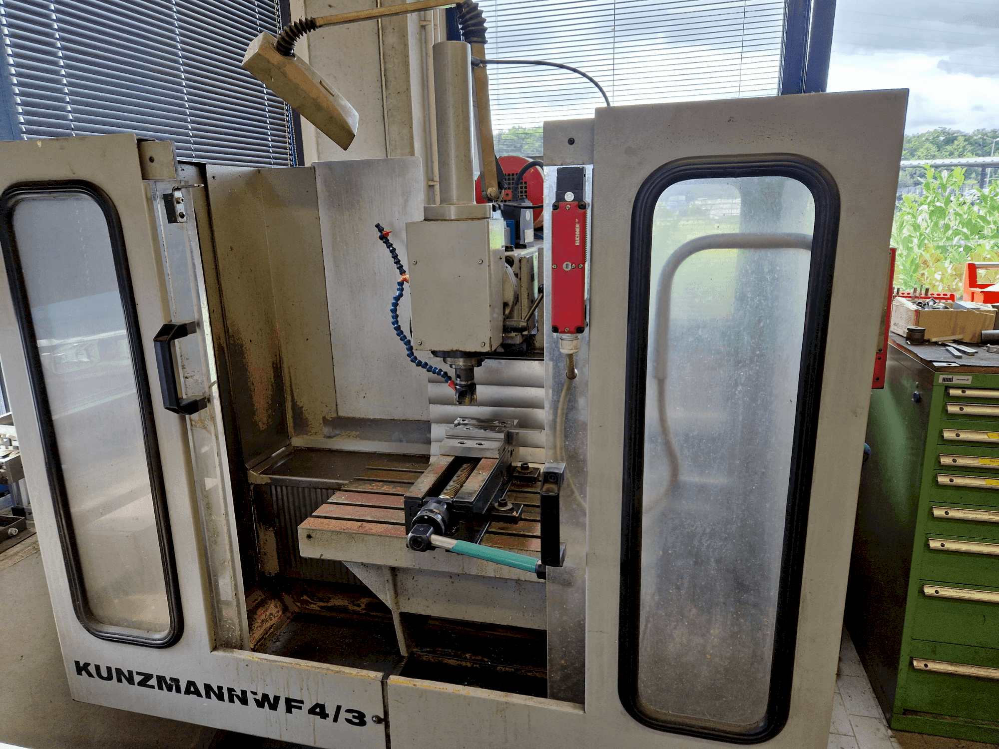 Вид станка KUNZMANN WF4/3 спереди