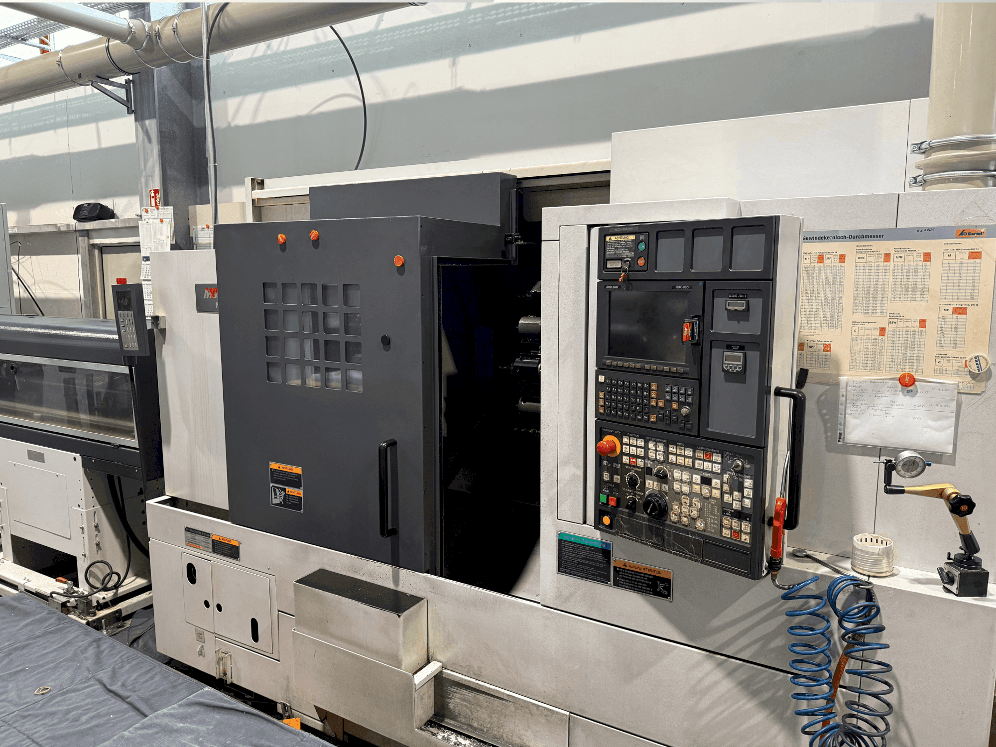 Вид станка MORI SEIKI NL2500Y /700 спереди