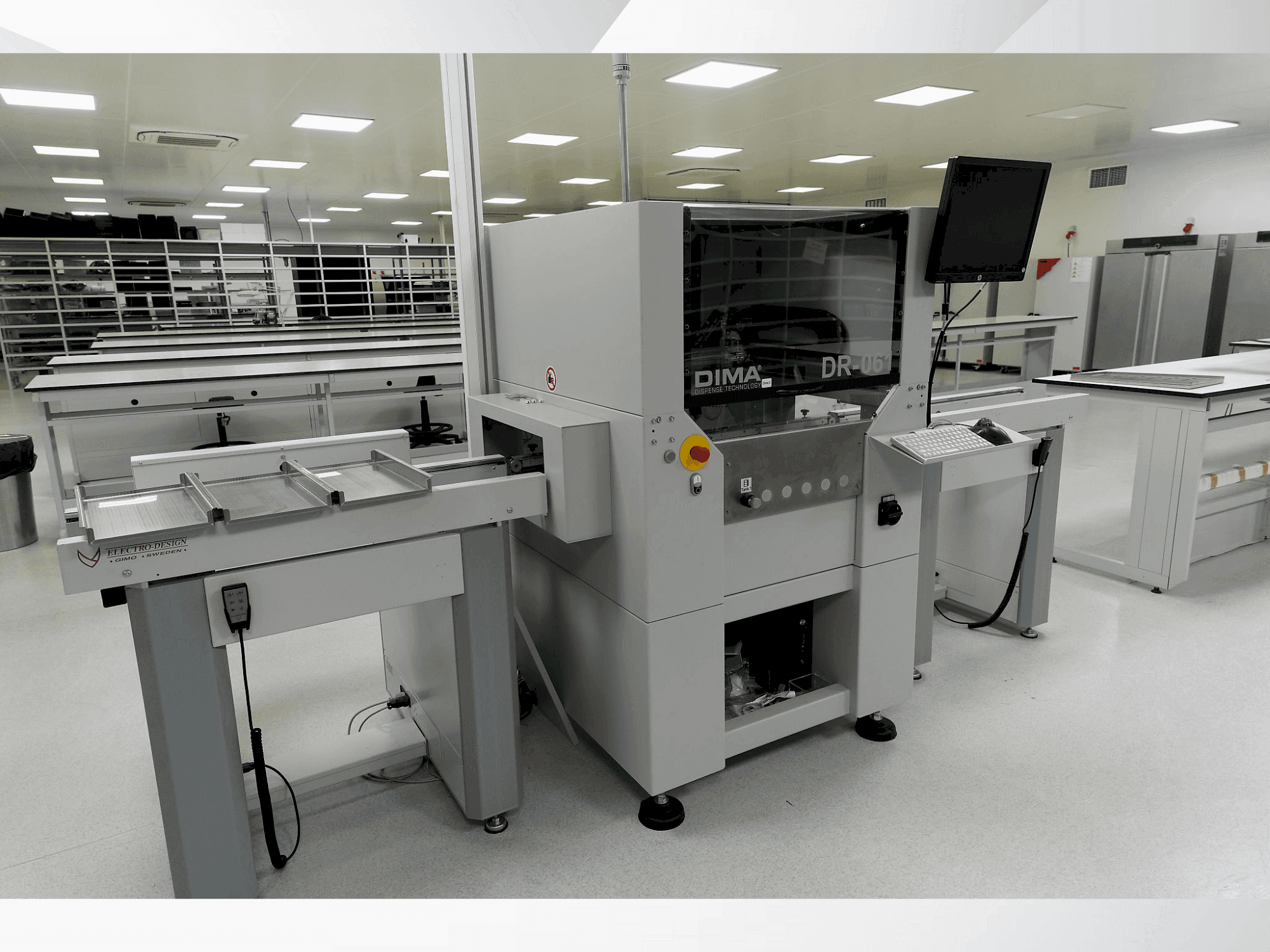 Вид станка DIMA DR-061 спереди