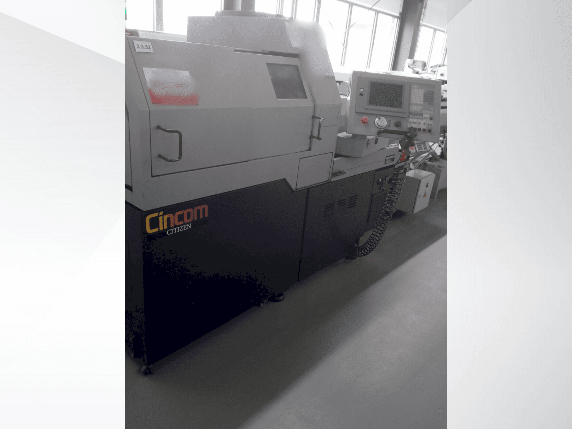 Вид станка Citizen L5-20 спереди