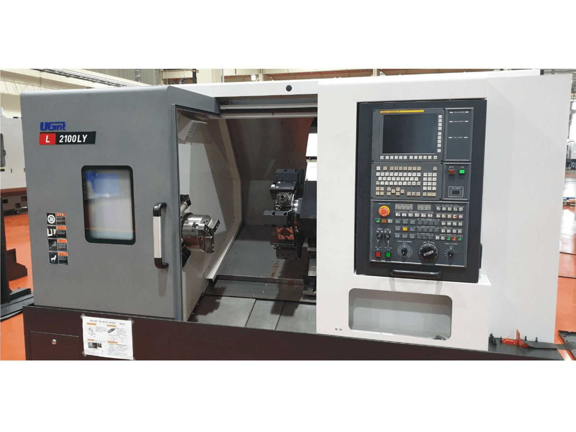 Вид станка UGINT L2100LY спереди
