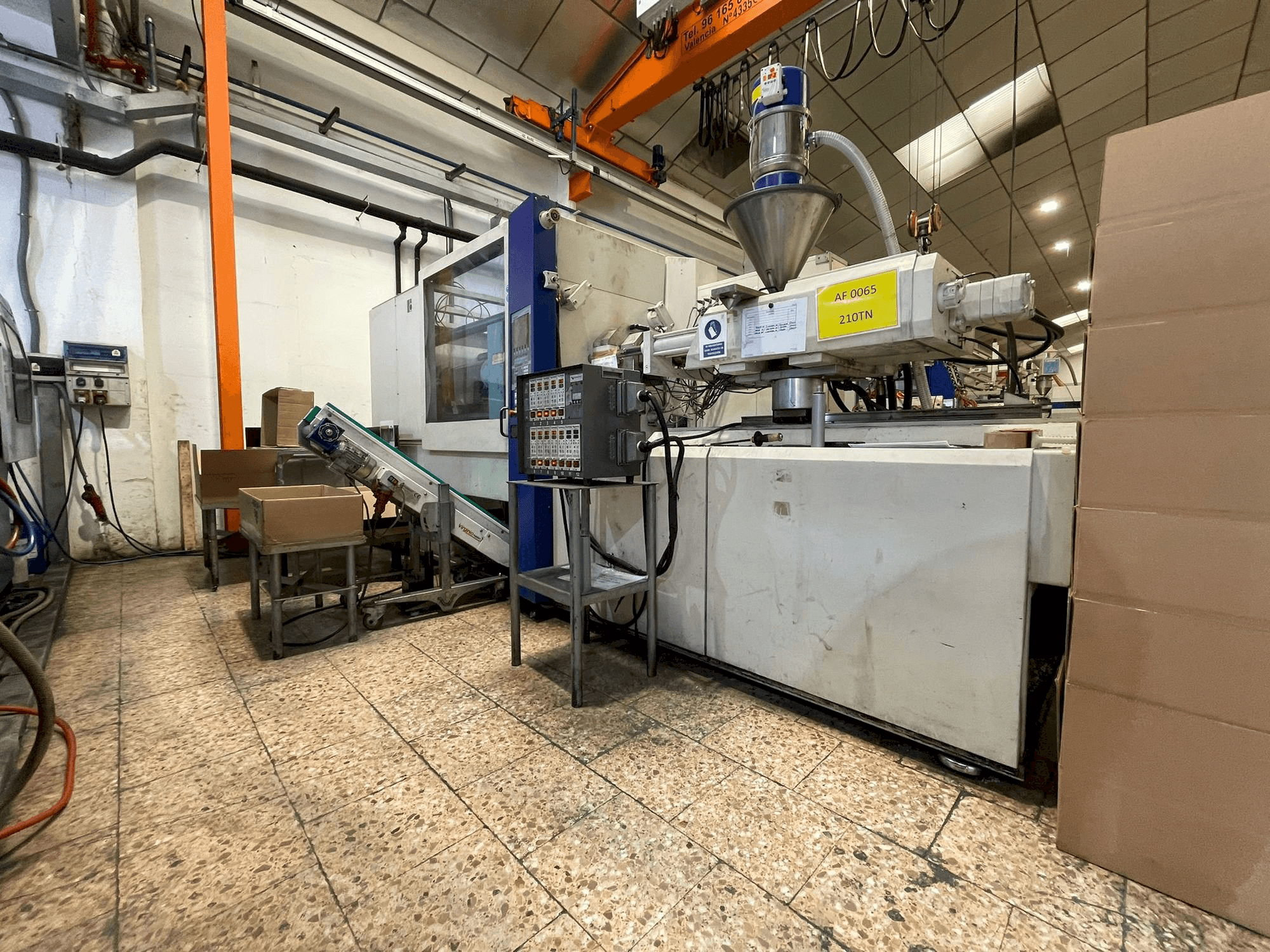Вид станка с Battenfeld HM 210/1000 S правой строны