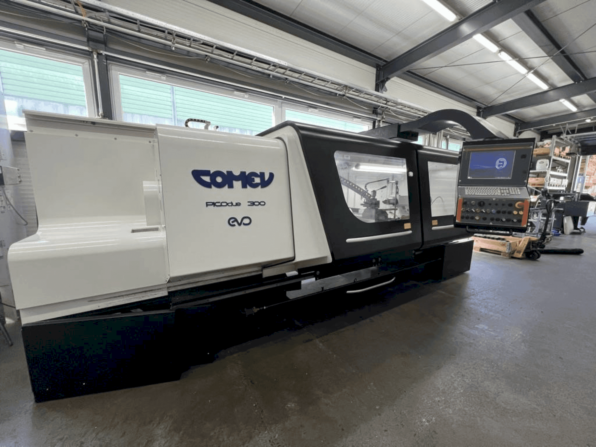 Вид станка COMEV PICOdue 300 EVO спереди
