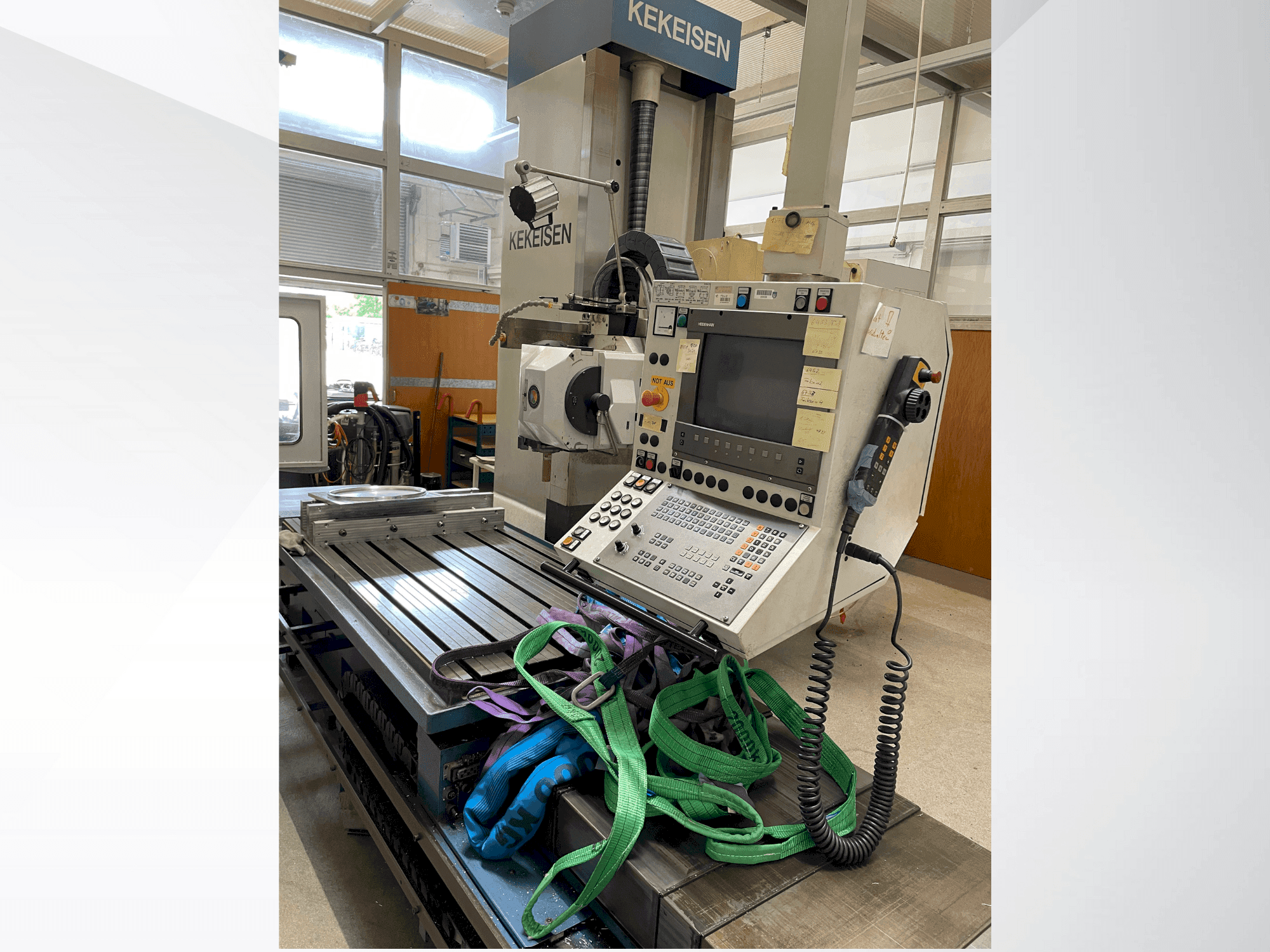 Вид станка Kekeisen UBF 1600/15 спереди