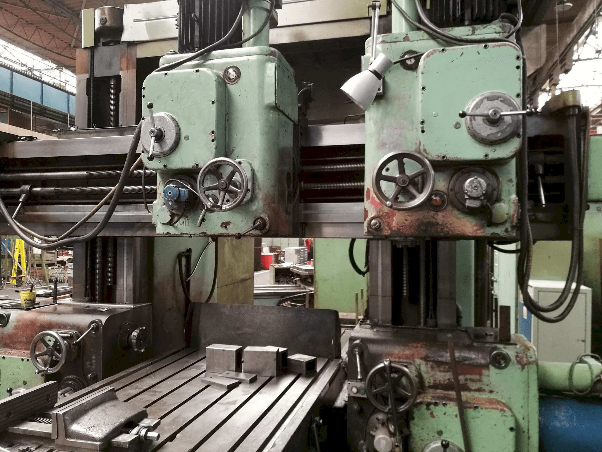 Front view of ZPS FP 16 machine