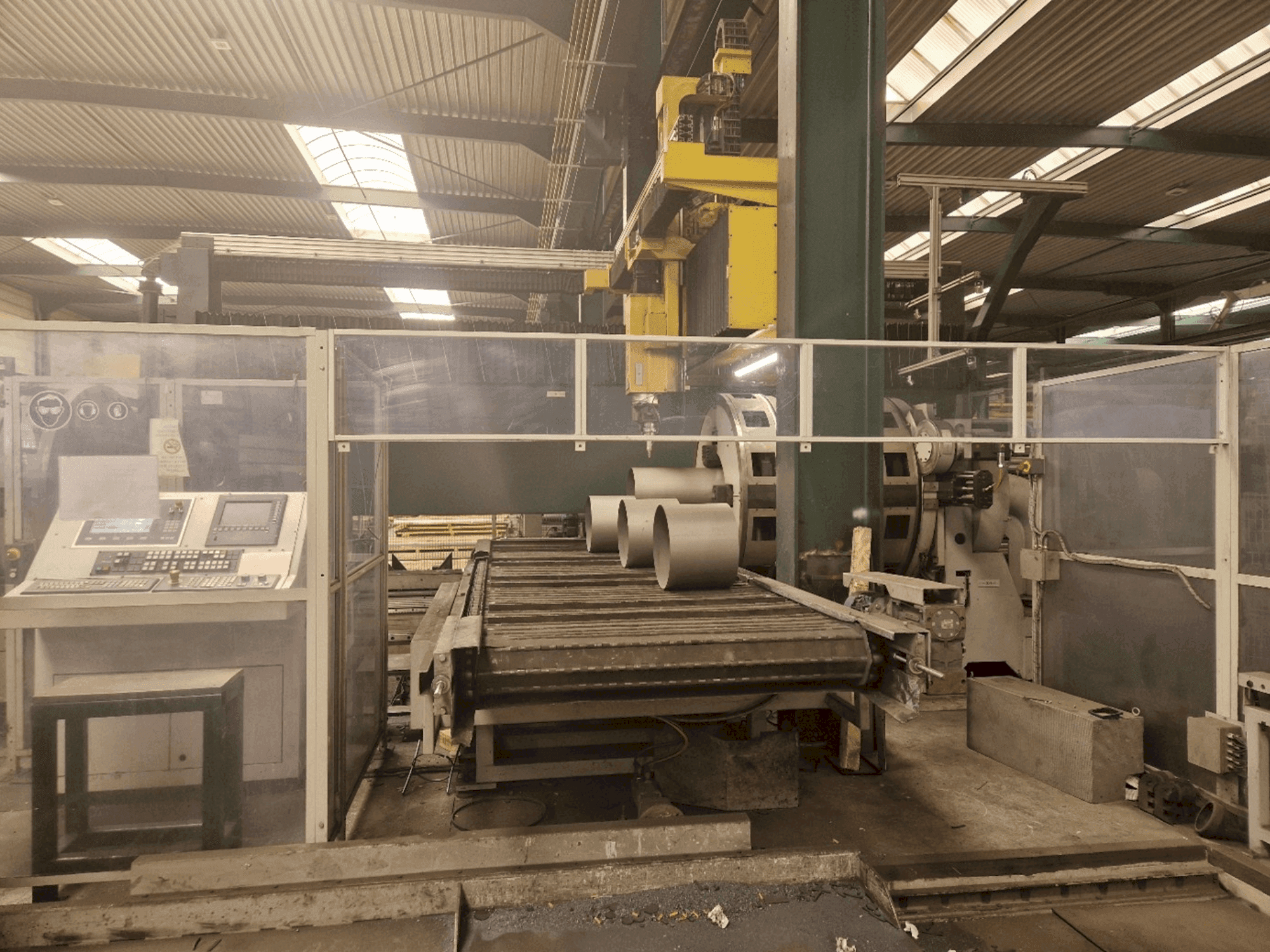 Вид станка TTM FL 600 3D спереди