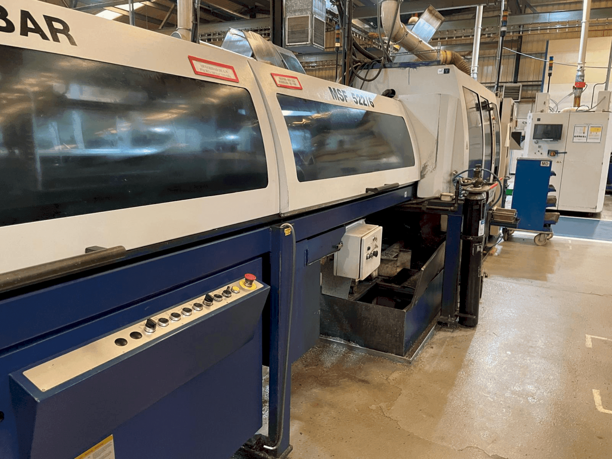 Вид станка Tornos-Bechler MultiDeco 26-6 (2000) спереди